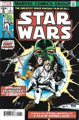 Star Wars Comic 1 Facsimile Reprint Edition 2020 Roy Thomas Chaykin Marvel - Image 1 of 4