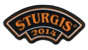 Motorcycle Biker Uniform Patch 4" x 2" Rocker Bar Sturgis 2014 - Picture 1 of 1