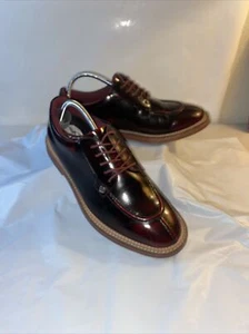 G/FORE Mens Limited Edition Burnished Gallivanter Golf Shoes Cherry Brown Sz 9.5 - Picture 1 of 8