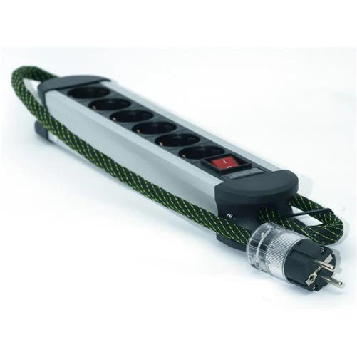 True Colours (TCI) Emerald Constrictor 6 Way Mains Block (1.0m mains cable) - UK - Image 1 of 1