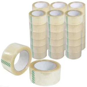 36 Rolls Shipping Packaging Box Packing Sealing Tape 2 mil 2" x 110 Yard 330FT** - Picture 1 of 7