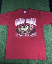 Vintage 1994 Ohio State Buckeyes Taz Looney Tunes Tasmanian T shirt Mens Large