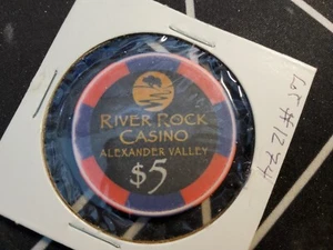 $5.00 River Rock Casino, Alexander Valley, CA - Picture 1 of 2