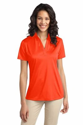 Camisa polo de golf Port Authority Dri-Fit SIlk Touch Performance para mujer M-L540 Foto 1 de 3