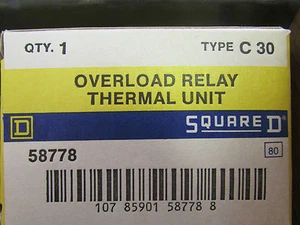 SQUARE D C 30 Thermal Overload Relay Heater Element - Picture 1 of 1