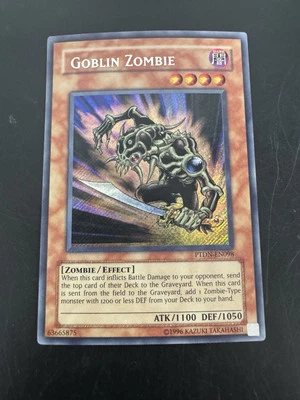 Yugioh Goblin Zombie PTDN-EN098 Secret Rare Unl Ed NM-VLP - Image 1 of 2