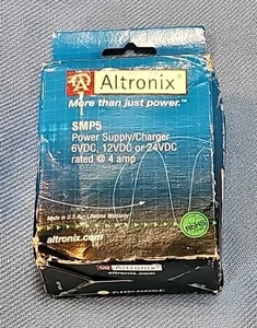 Fuente/cargador de placa de alimentación Altronix SMP5 6-12-24 VDC @ 4 amperios ¡NUEVO! - Imagen 1 de 2