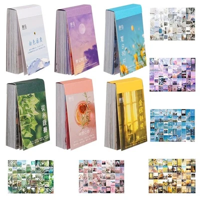 300 Blatt Scrapbooking Sticker Set 4x6cm Washi Sticker Tagebuch Journal Planner - Bild 1 von 4