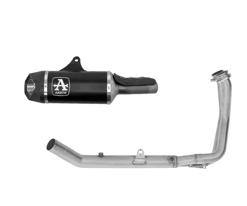 Sistema completo flecha de escape IndyR aluminio oscuro para Honda CB 750Hornet 2025 Foto 1 de 1