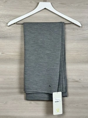 Lululemon Cozy Up Scarf 100% Merino Wool O/S ❄️🩶Heathered Medium Grey 63676 - Image 1 of 4