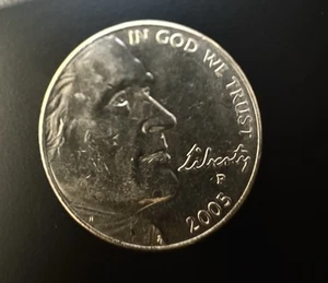 2005 P Rare Jefferson Buffalo Nickel - Picture 1 of 2