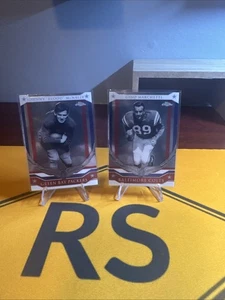 2 Karten Lot 2008 Topps Chrome Honor Roll #HR-JM Johnny McNally und Gino Marchetti - Bild 1 von 5