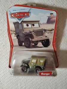Disney Pixar Cars 1 SARGE Desert Series New In Package - Picture 1 of 2