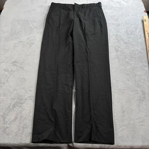 Prada Wool Blend Dress Pants Mens 32x32 Flat Front Trousers Straight Leg Italy - Picture 1 of 13