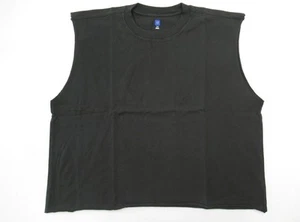 Camiseta sin mangas recortada Yeezy Gap LA H17 negra inédita - talla mediana para hombre - Imagen 1 de 3