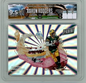 2020 Panini On the Horizon Aaron Rodgers #OH-3 SSP Green Bay Packers HGA 9.5 GEM - Picture 1 of 2