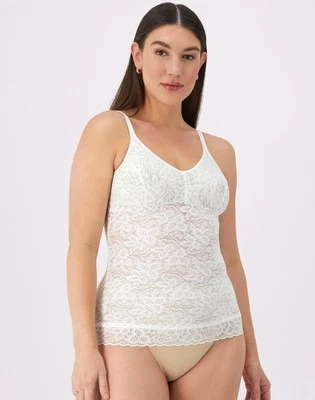 Bali Lace 'N Smooth Camisole Top Shapewear Firm Control Top Tank Shaper 8L12 - Image 1 of 4