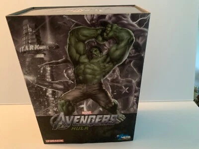 MARVEL The Avengers HULK 1:9 Action Hero Vignette DRAGON MODEL KIT BOX ONLY - Image 1 of 4