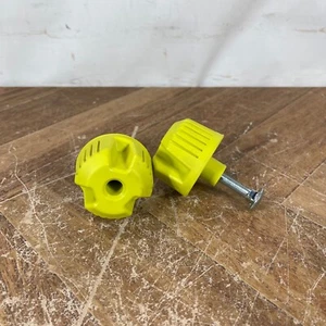 Conjunto de perilla de mango de piezas originales Ryobi RY40807 40v 24" soplador de nieve - LOTE DE 2 - Imagen 1 de 5