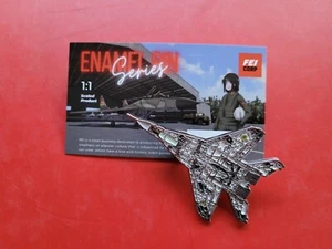 MiG-29 Fulcrum ""Geist von Kiew"" ukrainischer Kampfflug Militär Krieg Reversnadel - Bild 1 von 1