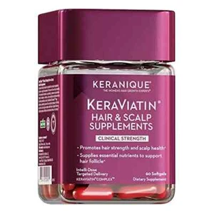 Keranique KeraViatin Hair & Scalp Health Supplement, Clinical Strength, Biotin - Picture 1 of 5