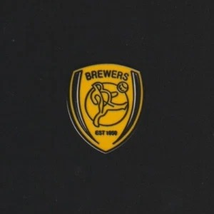 BURTON ALBION F.C. Club Crested Enamel Badge FREE POST UK - Picture 1 of 1