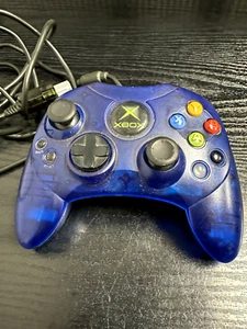 Xbox Controller Model S Wired Translucent Blue *Tested/Working* - Picture 1 of 5