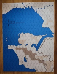 GDW Europa #30 Wargame mapa solamente (P) - Imagen 1 de 1