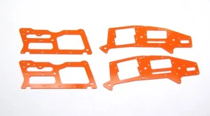 JUEGO DE MARCOS XTREME HELI ALIGN T-REX 250 NARANJA G-10 (4 PIEZAS) 11754BO FLYBAR MENOS RTF - Imagen 1 de 1