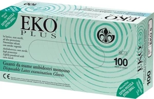 STOCK di 220 Confezioni da 100 pezzi di GUANTI IN LATTICE con polvere TAGLIA S - Foto 1 di 1
