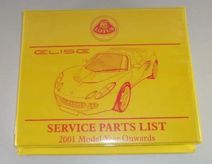 Catalogo Parti Lotus Elise Dal 2001 - Picture 1 of 2