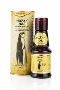Nuzen Gold Herbal Hair Oil 100ml Grows New Dark & Strong Hairs Prevents Dandruff - Picture 1 of 1