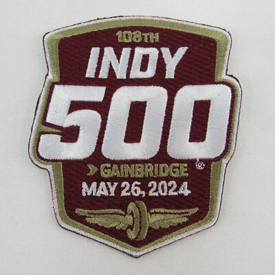 2024 Indy 500 Event Collector Patch 108TH Running - Image 1 of 4
