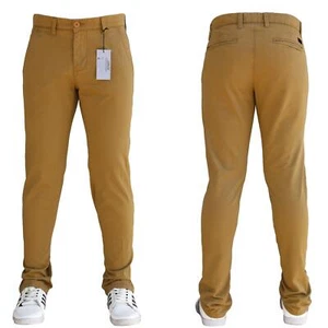 SNS Mens Chino Trousers Slim Fit Cotton Jeans Pants All Waist Sizes - Picture 1 of 12