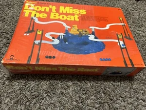 Don’t Miss The Boat Schaper Vintage 1980 Marble Run Game New Old Stock Sealed - Picture 1 of 3