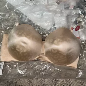 Cacique Women's 44DDD tan cheetah Lightly Lined Full Coverage Bra NWT - Picture 1 of 3