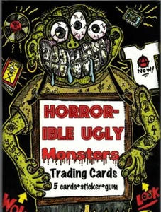 2020 Monsterwax Horrible Ugly Monsters Trading Card Pack - Bild 1 von 4