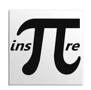 Inspire inspirierendes Pi-Symbol Mathematik lustig Mathe Witz Kühlschrank Kühlschrank Magnet - Bild 1 von 2