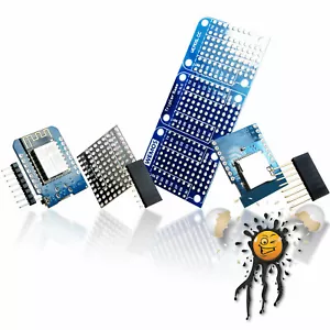 WeMos D1 Proto ESP-12F 32Mbit Entwicklerboard SPI Micro SD Kartenleser NodeMCU - Bild 1 von 14