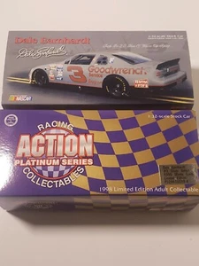 1998 Action 1:32 Dale Earnhardt Sr #3 Silver Select RCR Museum Limited Edition - Picture 1 of 5