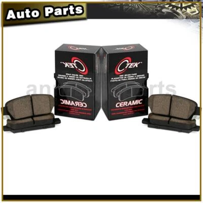 Disc Brake Pad Set C-Tek Front Rear 2PCS For Ford Fusion 2006 2007 2008 2009 - Image 1 of 4