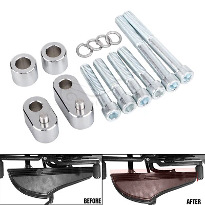 3/4'' Driver Floorboard Extension Kit For Harley Electra Road Street Tri Glide - Image 1 of 4