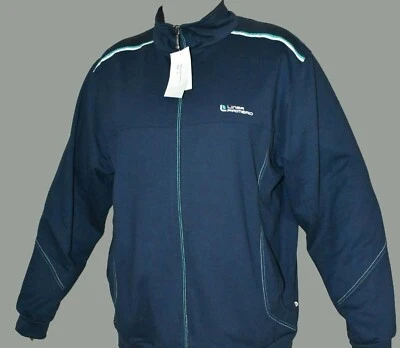 Linea Primero Herren Trainingsjacke Gr. 3XL dunkelblau/Petrl - Bild 1 von 4