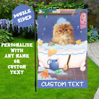 Persian Cats Garden Flag Personalized Double Sided Christmas Many Designs NWT