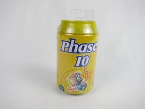 Phase 10 Dice Game BOARD GAME 2011 - YELLOW SODA POP CAN EDITION - BRAND NEW - Picture 1 of 5