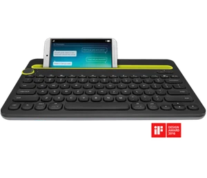 Logitech K480 Wireless Multi-Device Keyboard for Windows, Apple iOS, Android - Picture 1 of 5