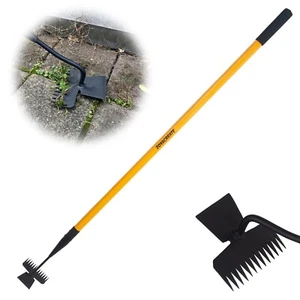 Long Handle Weed Puller Tool Manual Weeder Remove for Yard Lawn Patio Garden - Picture 1 of 7