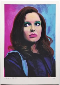 "ROSIE WEBSTER" SIGNIERT LIMITIERTE AUFLAGE KRÖNUNG STRASSENDRUCK VON CENTRAL STATION ART - Bild 1 von 24