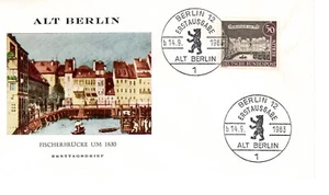 FDC Berlin Mi. 224 Schmuckumschlag - Bild 1 von 1