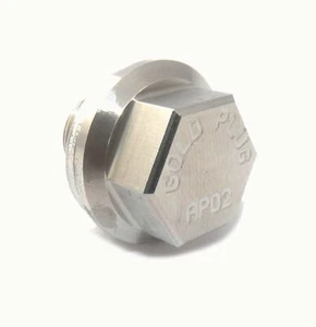 Gold Plug Stainless Steel Magnetic Sump Plug With Washer M14 x 1.5 Thread AP-02 - Picture 1 of 2